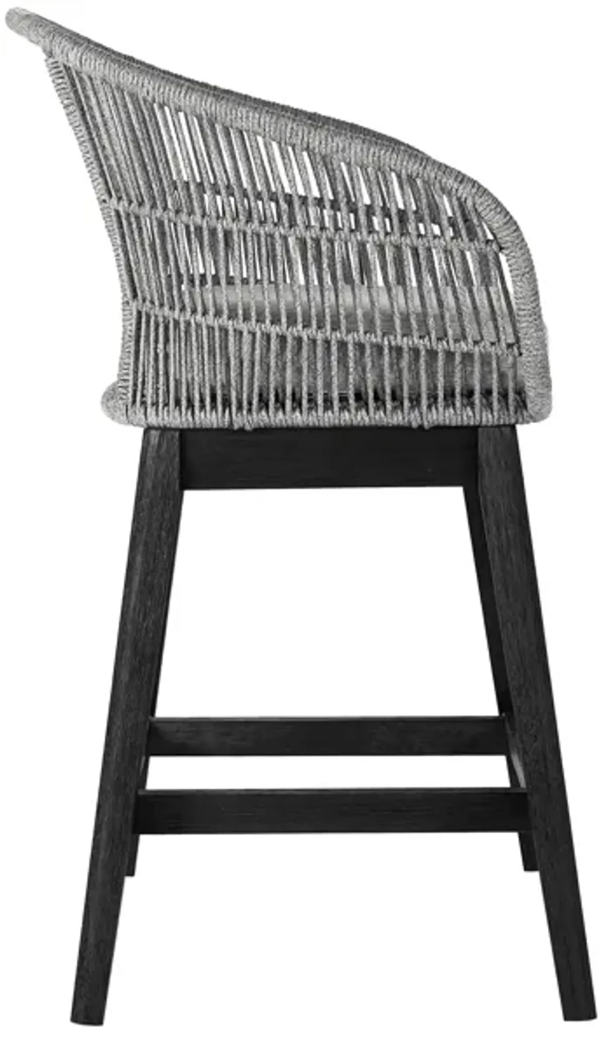 TTutti Frutti Black Indoor/Outdoor Counter Stool 