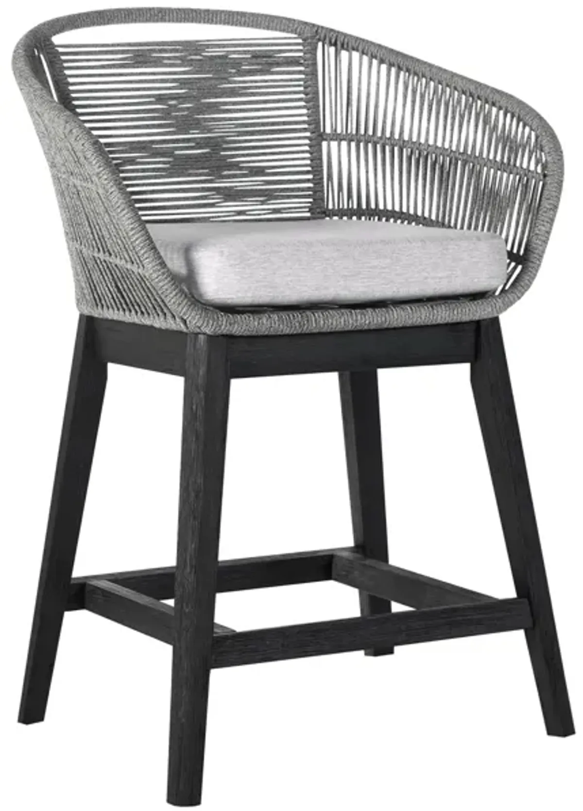 TTutti Frutti Black Indoor/Outdoor Counter Stool 