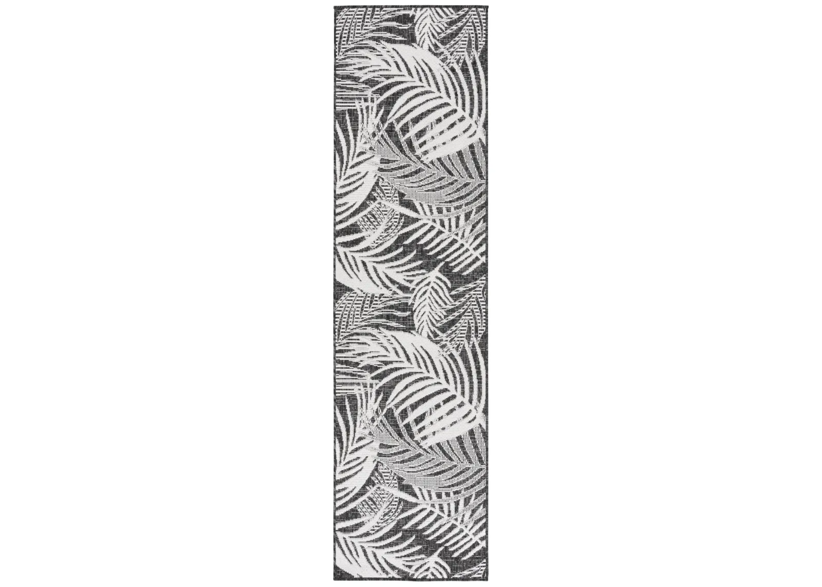 BEACH HOUSE 294 CHARCOAL  2'-2' x 10' Runner Rug