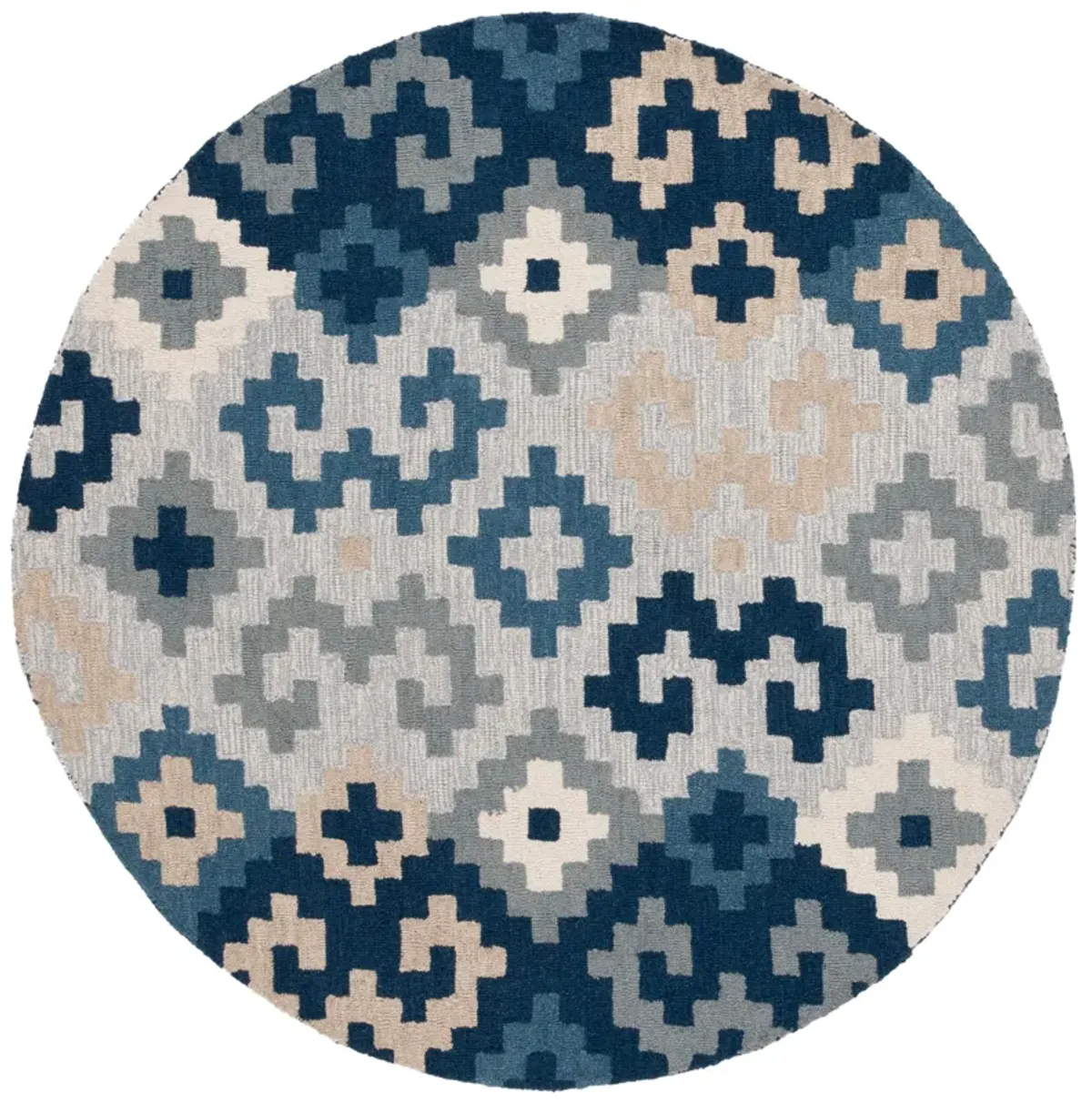 METRO Hand Tufted 6' x 6' Round area rug