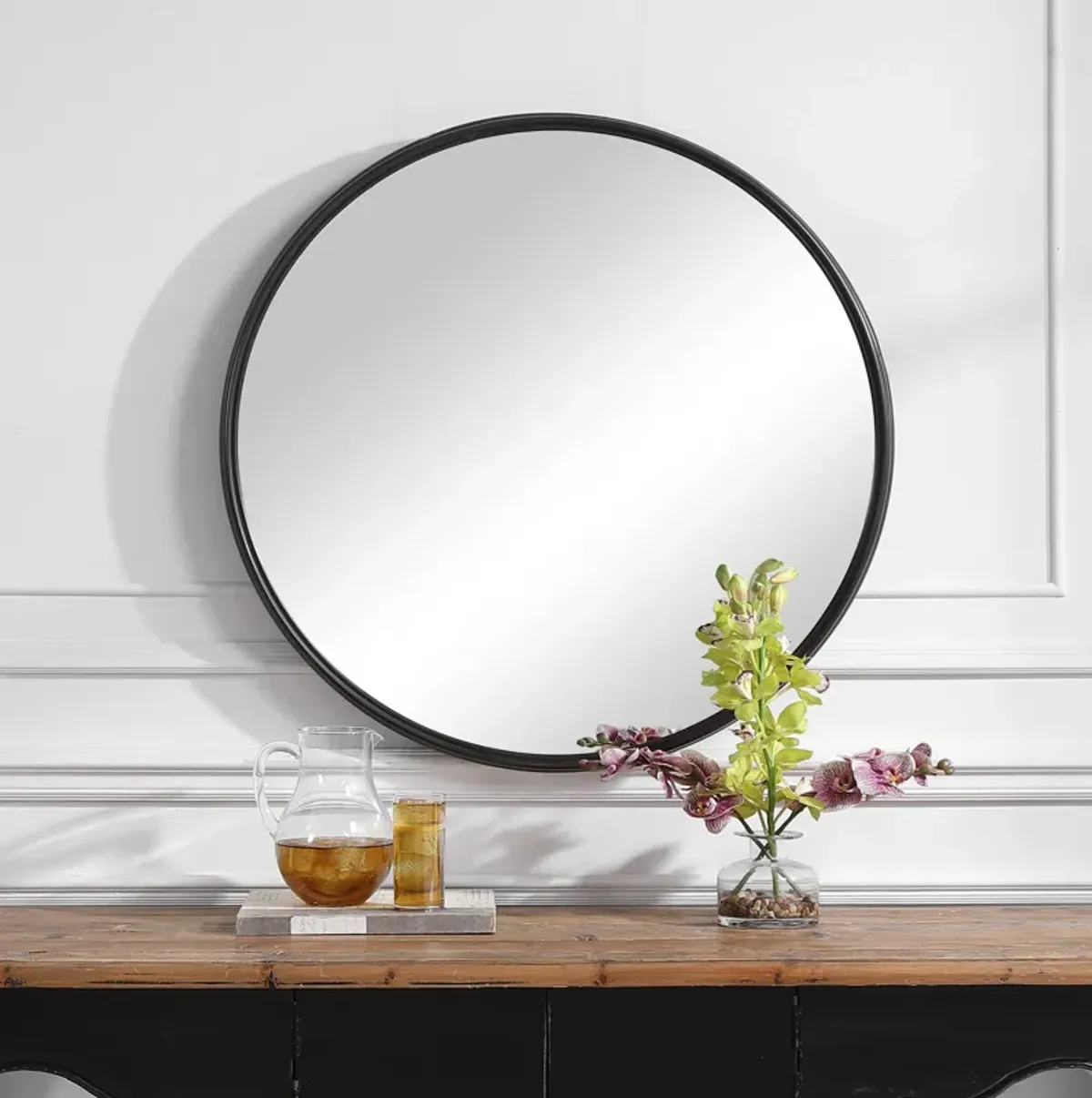 Belham Round Mirror