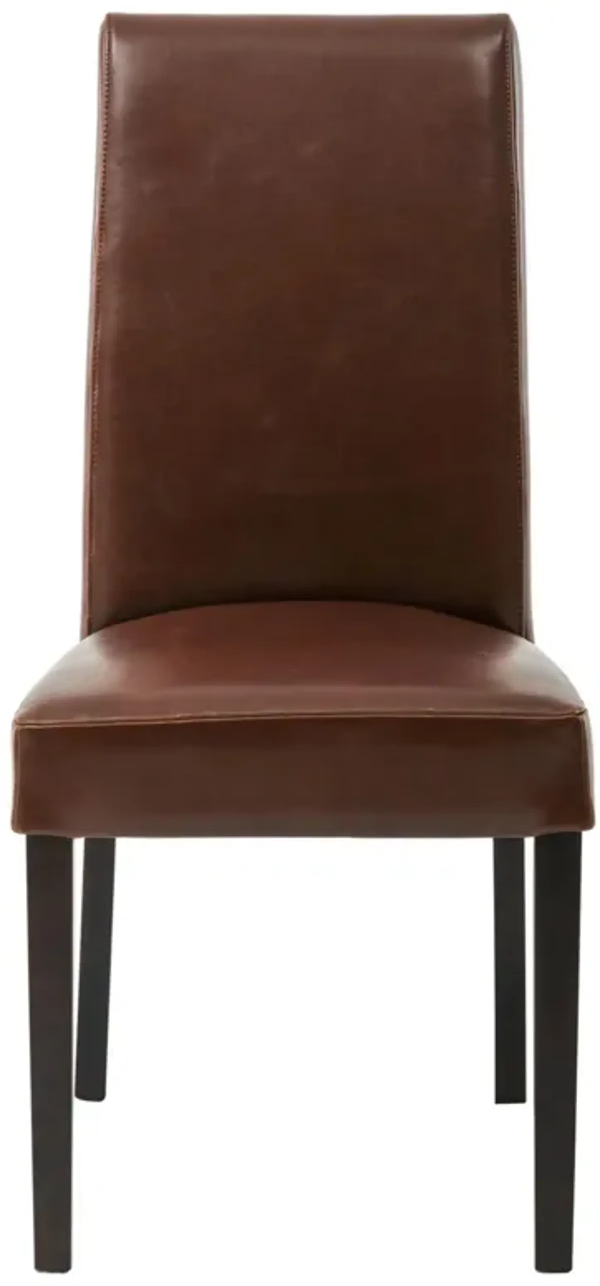 Hartford Leather Dining Side Chair, Cognac (Set of 2)