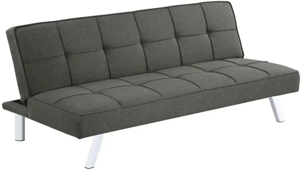 Joel Upholstered Tufted Sofa Bed