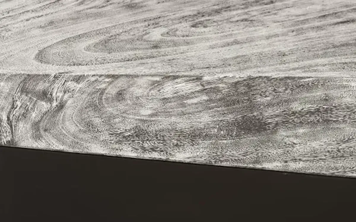 geometry coffee table, gray stone