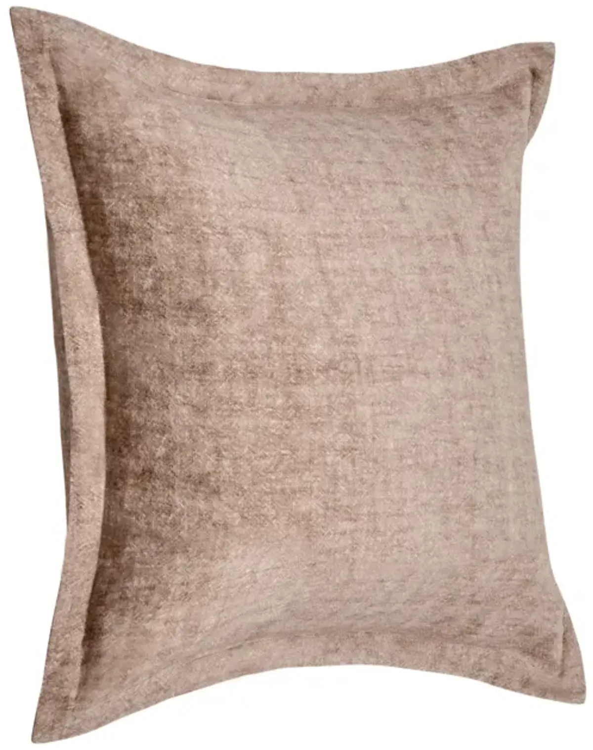 Amy 100% Linen 22" Square Throw Pillow India Pennty Brown