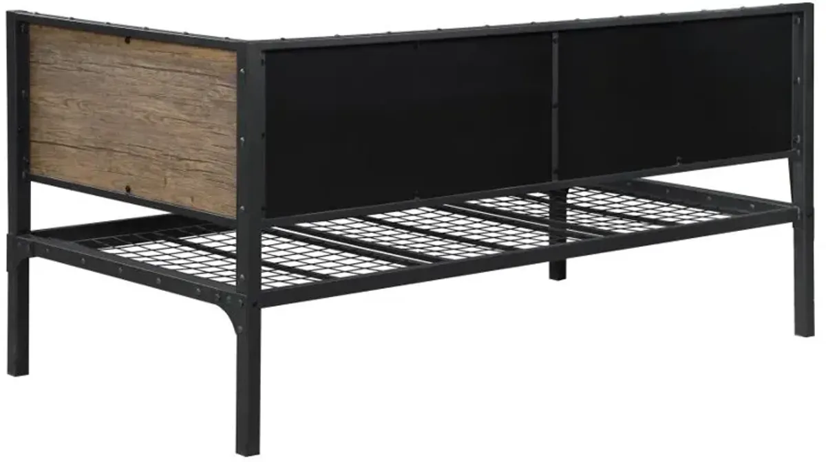 Aarav Daybed Weathered Chestnut And Black