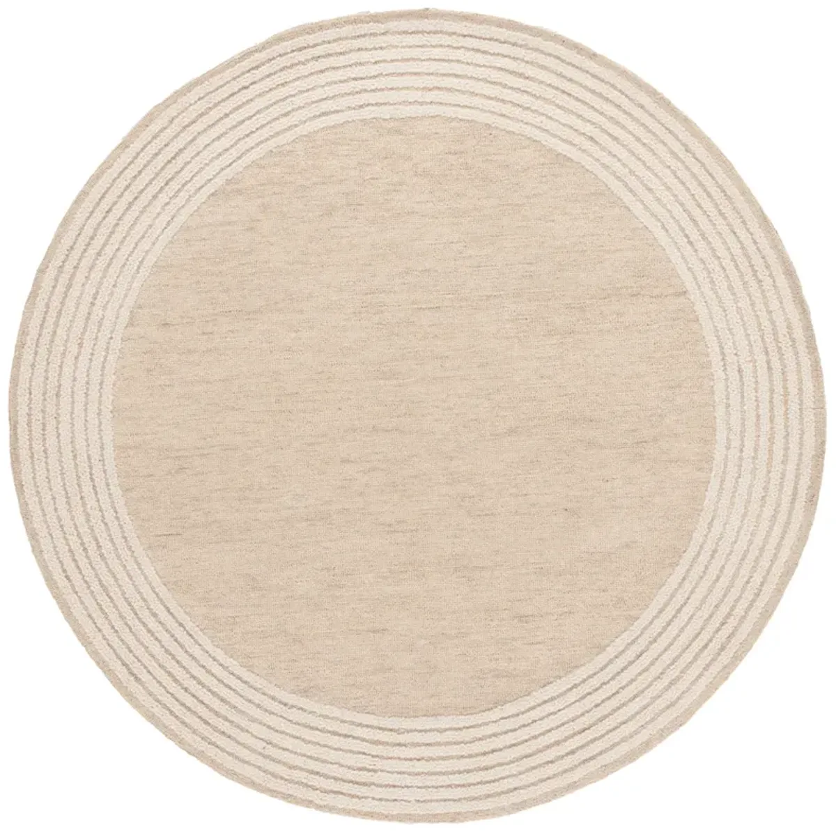 EBONY Hand Tufted 6' x 6' Round area rug