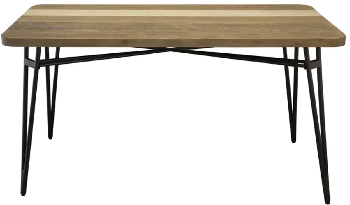 Metro Noir Havana Dining Table 59"