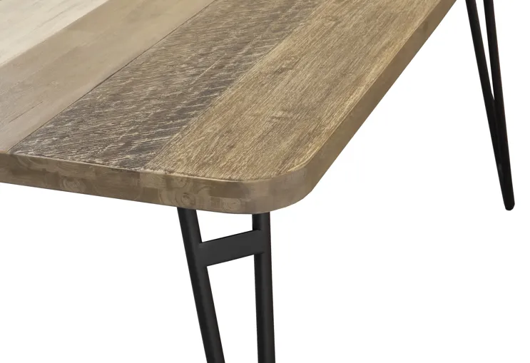 Metro Noir Havana Dining Table 59"