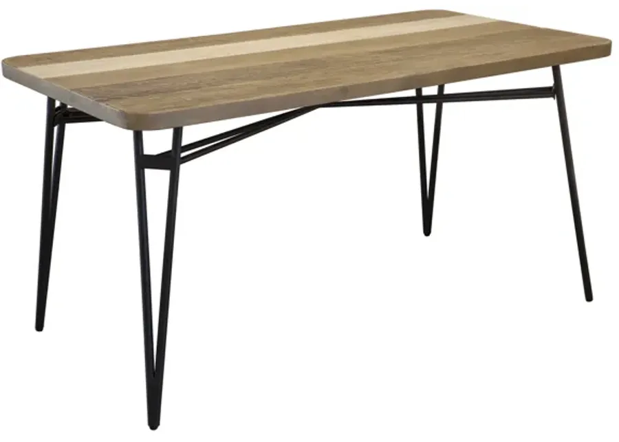 Metro Noir Havana Dining Table 59"