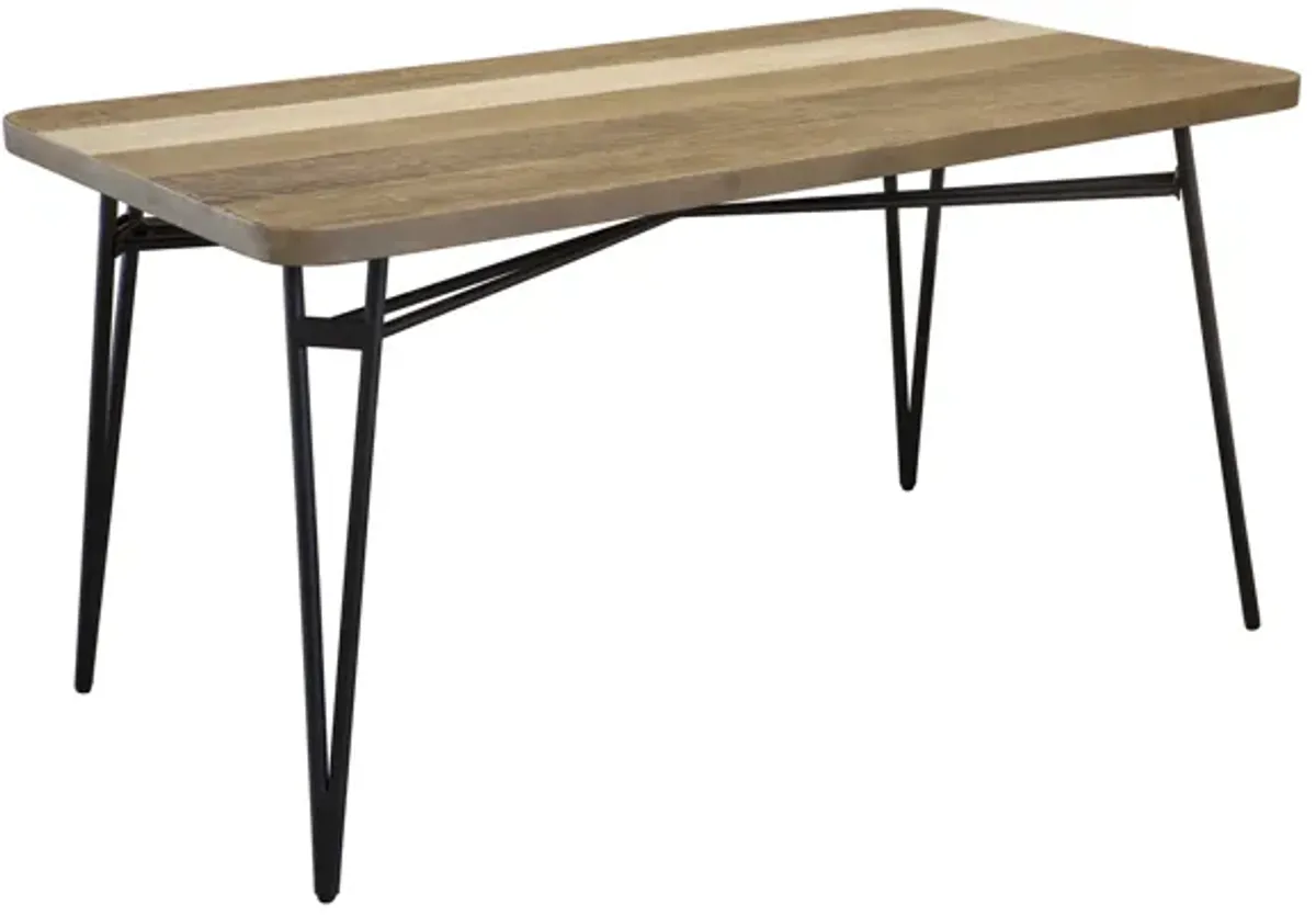 Metro Noir Havana Dining Table 59"