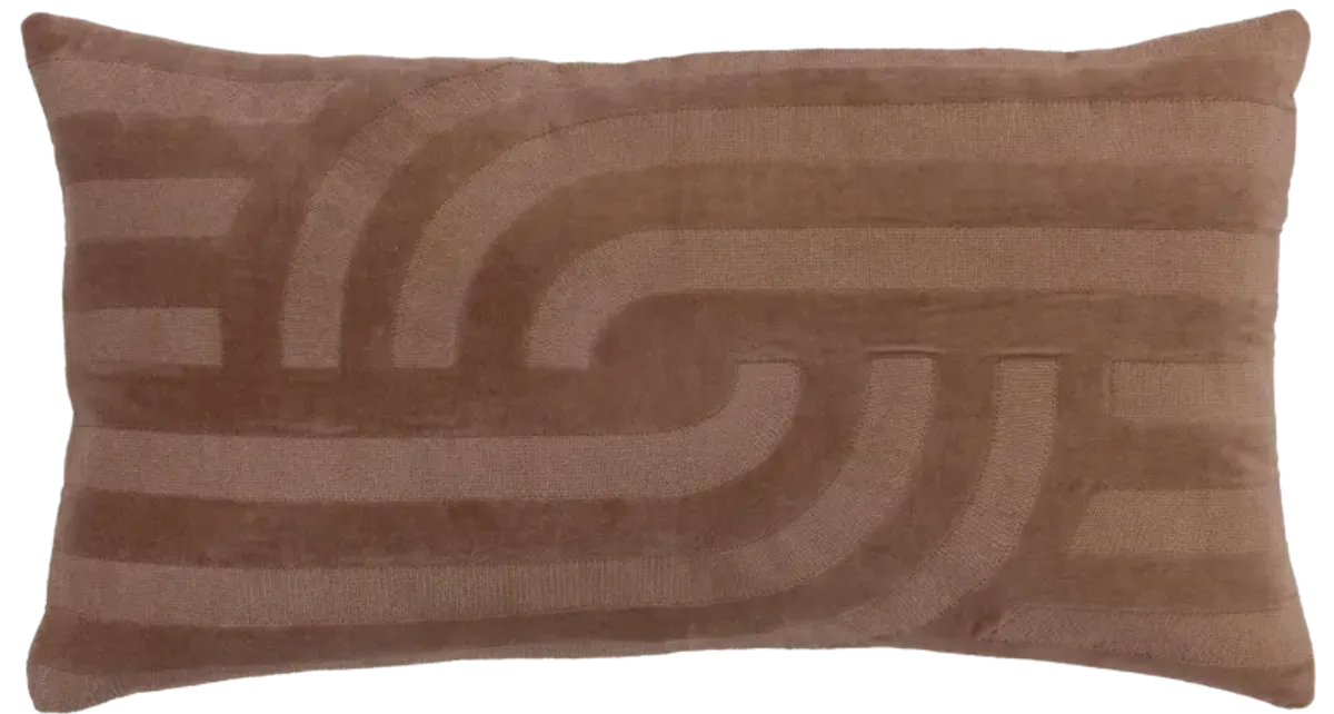 abstract brown Pillow