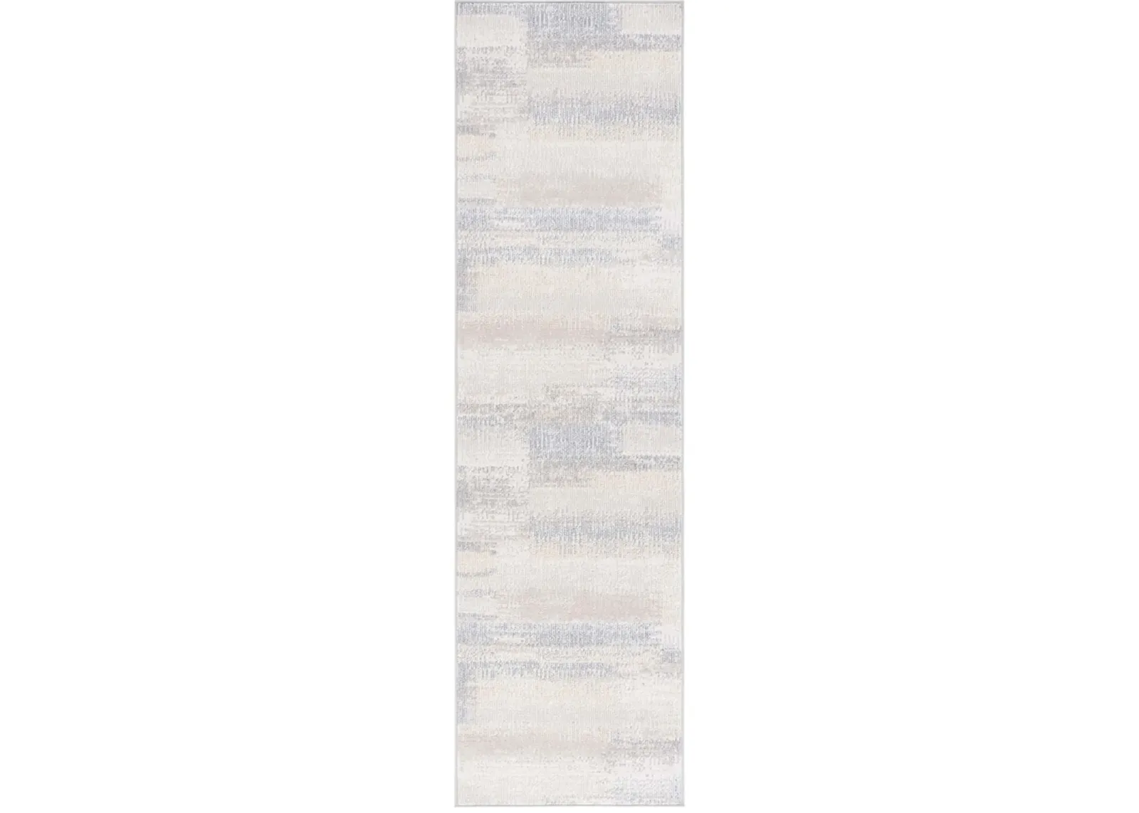 BLAIR WASHABLE 216 Grey 2'-2' X 8' Runner Rug