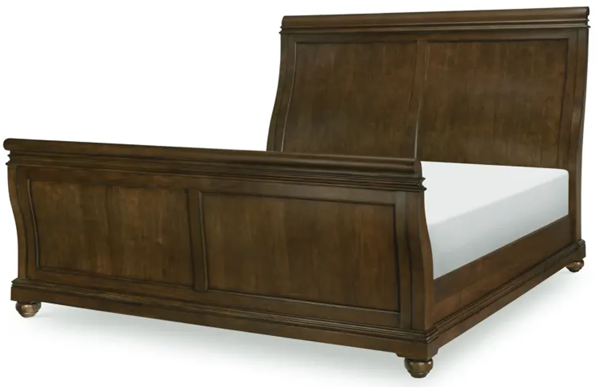 Coventry Sleigh Bed Cal King 60