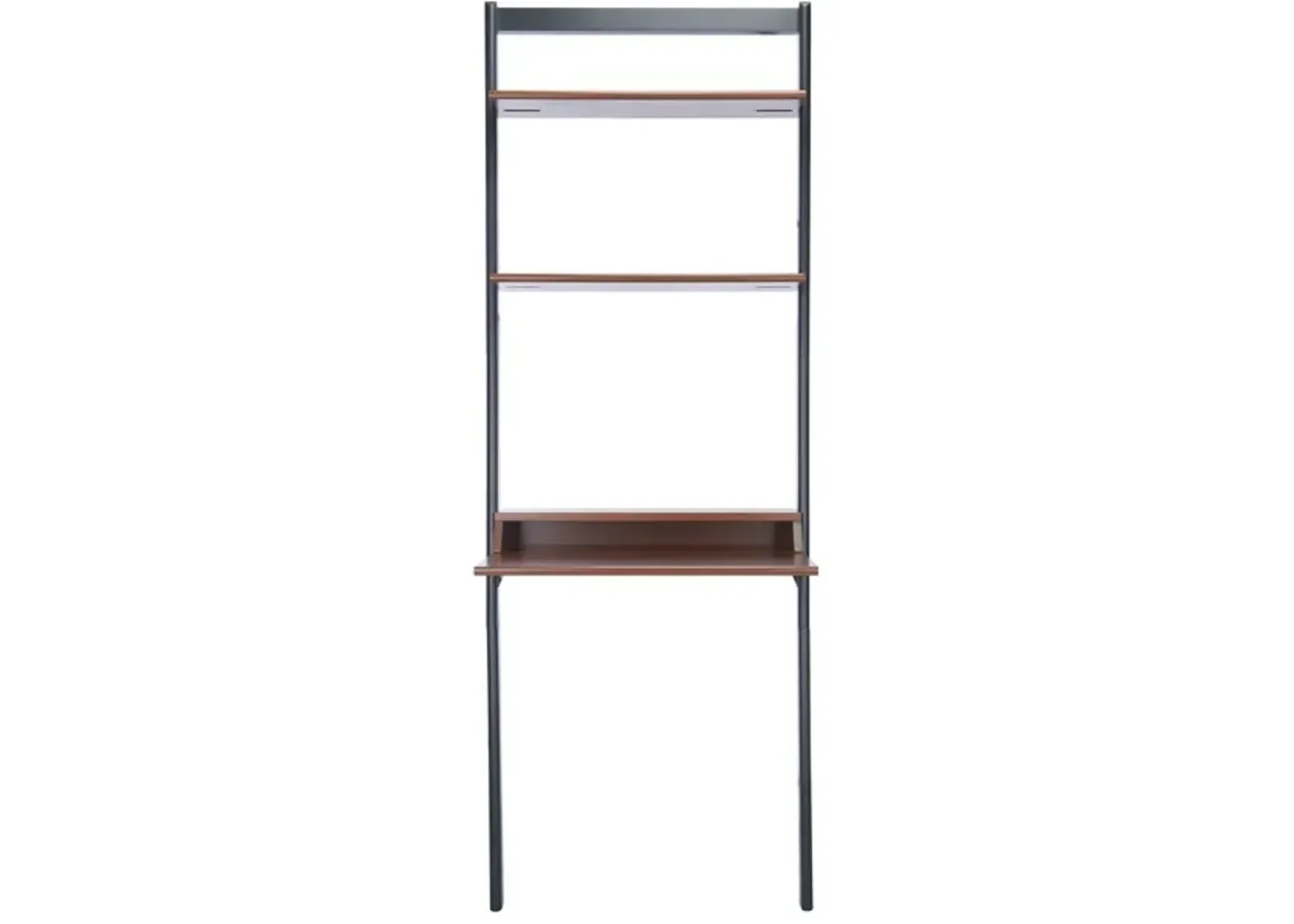 PAMELLA 2 SHELF LEANING DESK