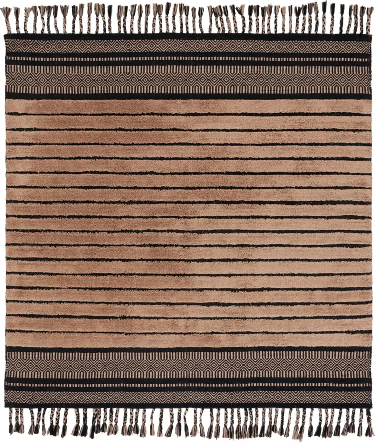 KILIM COLLECTION Hand Woven 6' x 6' Square area rug