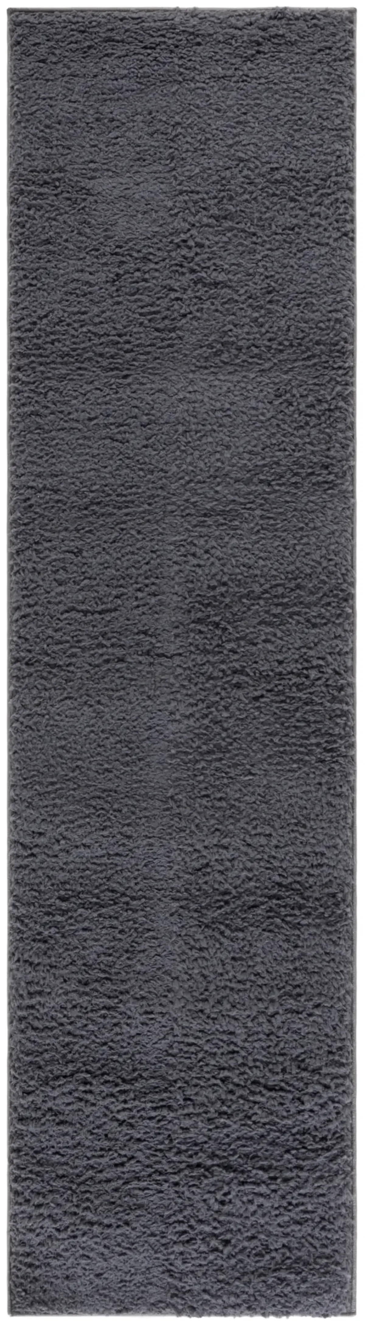 RUMI SHAG 120 CHARCOAL 2'-2' x 8' Runner Rug