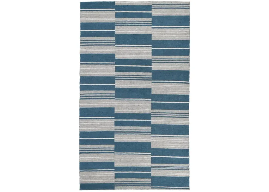 Indr Colton Stripe Cabana Blue 