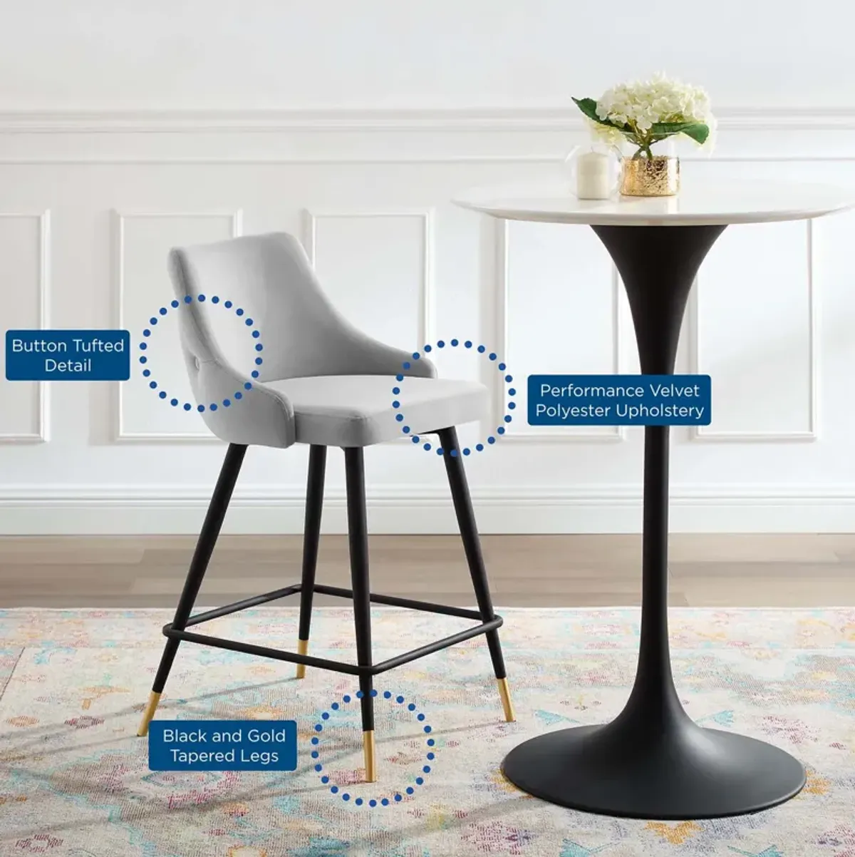 Adorn Performance Counter Stool