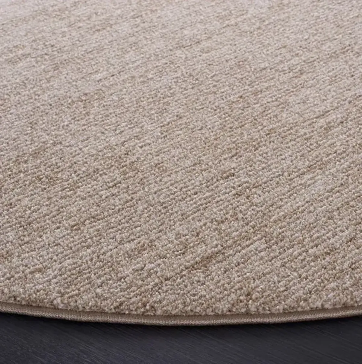 LASA 106 Beige 4' X 4' Round Round Rug