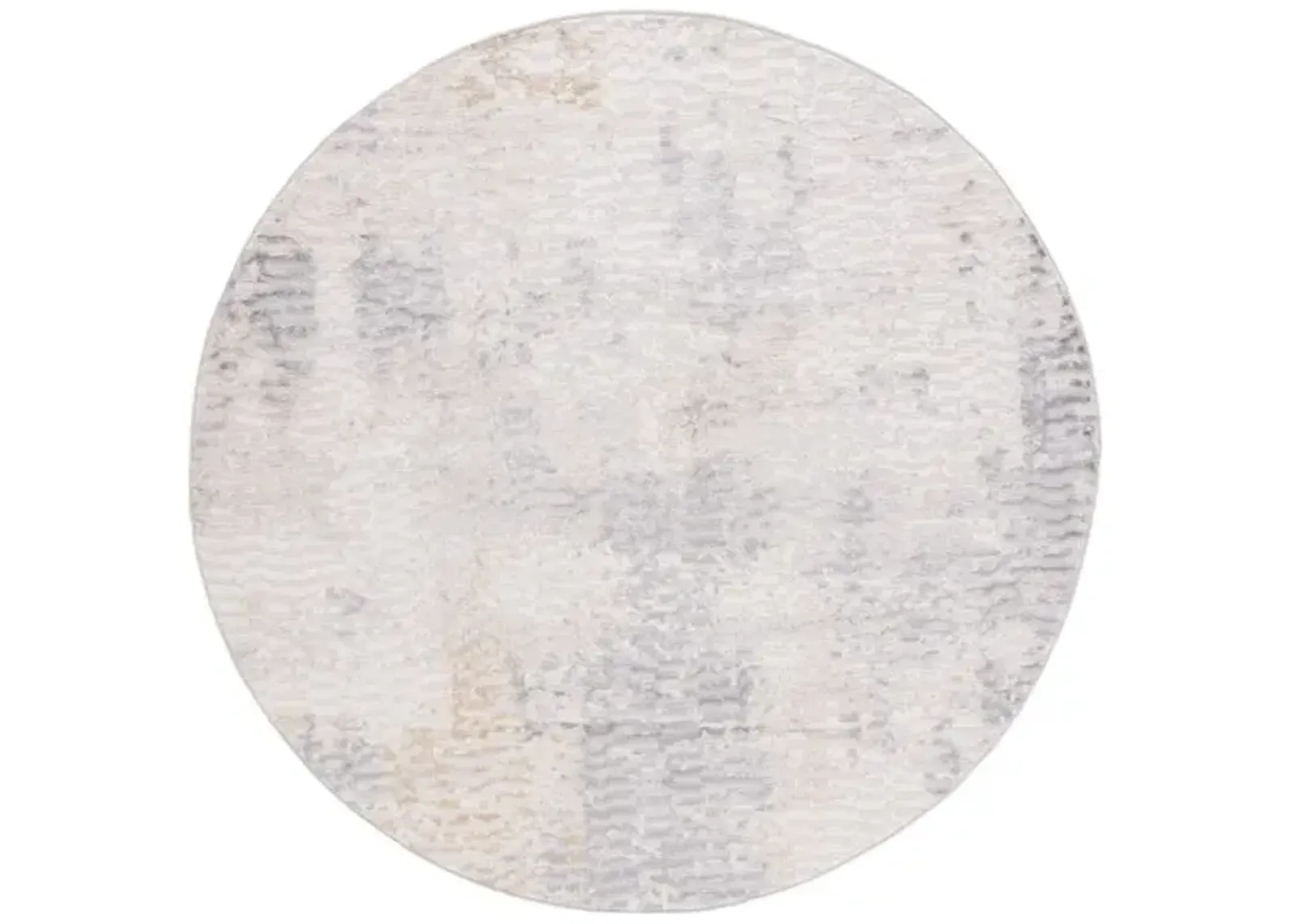 PALMA 352 Grey 6'-7' X 6'-7' Round Round Rug