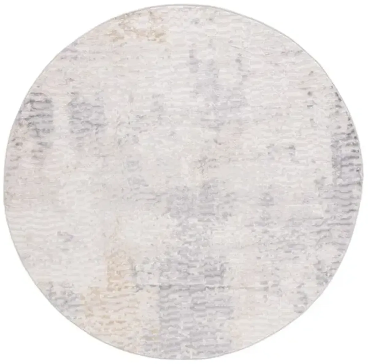 PALMA 352 Grey 6'-7' X 6'-7' Round Round Rug