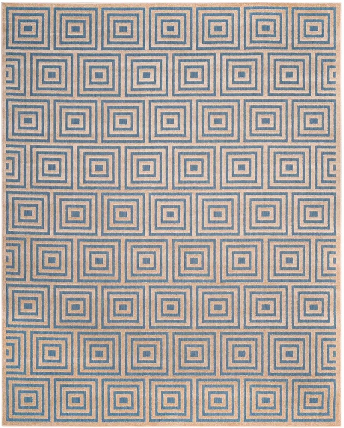 Cottage COT941F Light Blue / Cream Rug 