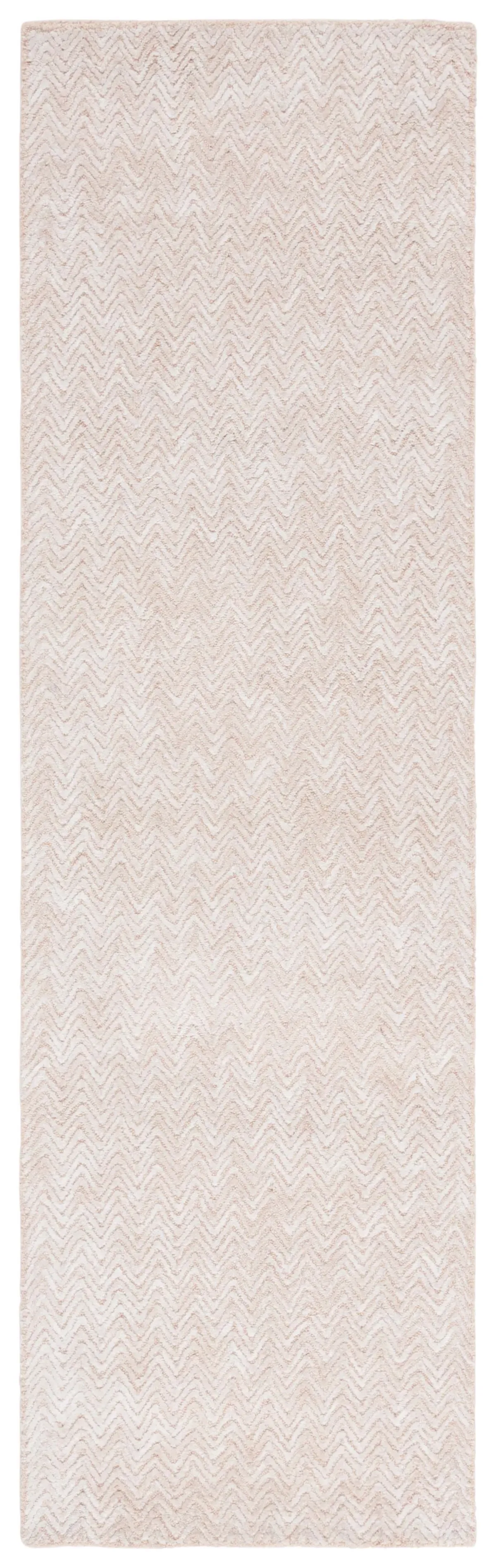 GLAMOUR 403 PINK  2'-3' x 8' Runner Rug