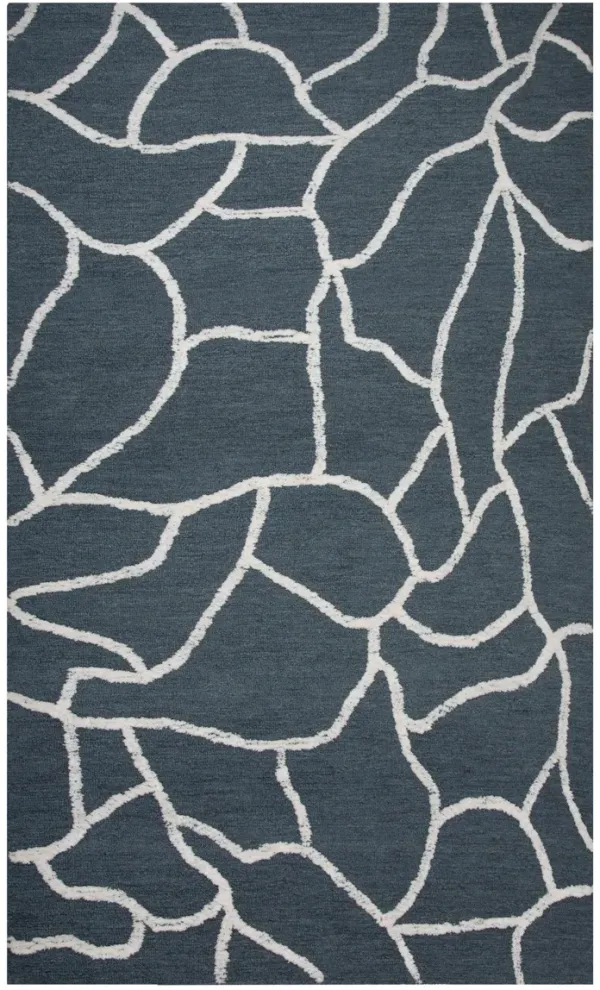 Bixby Hand Tufted Cut and Loop  (H/L) 5' x 8' Rug