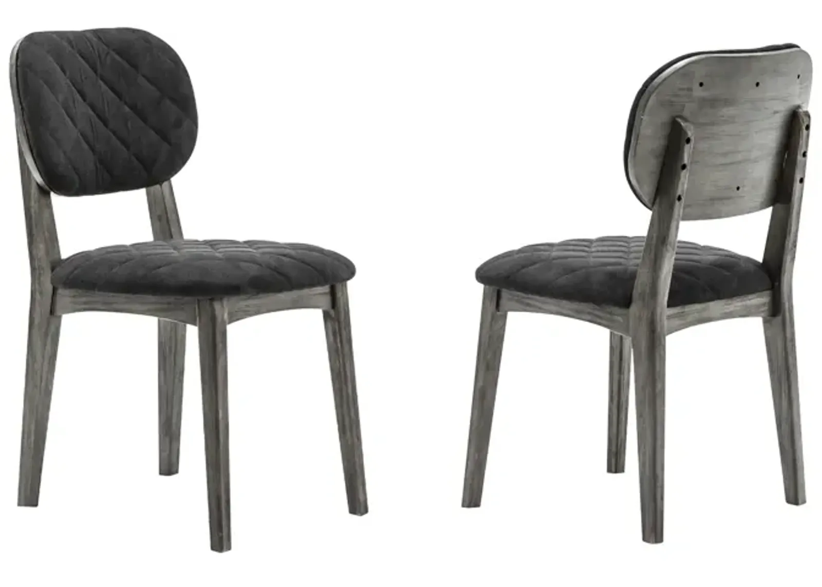 Katelyn Midnight Open Back Dining Chair - Set of 2