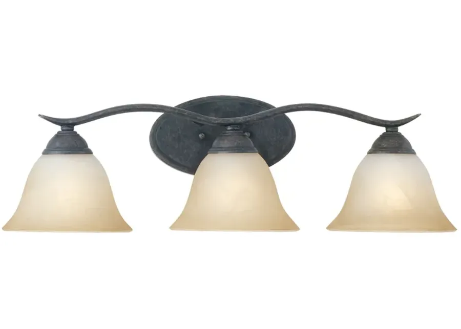 Prestige 26.5" Wide 3-Light Vanity Light - Sable Bronze