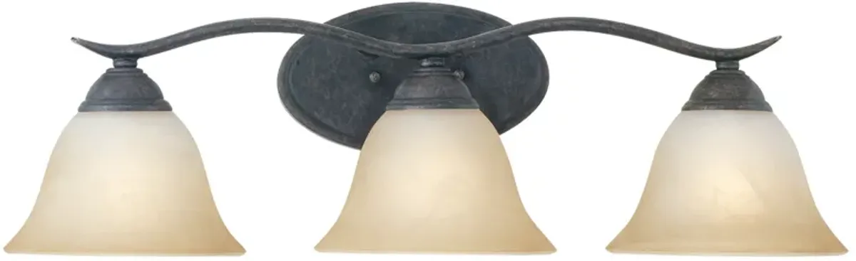 Prestige 26.5" Wide 3-Light Vanity Light - Sable Bronze