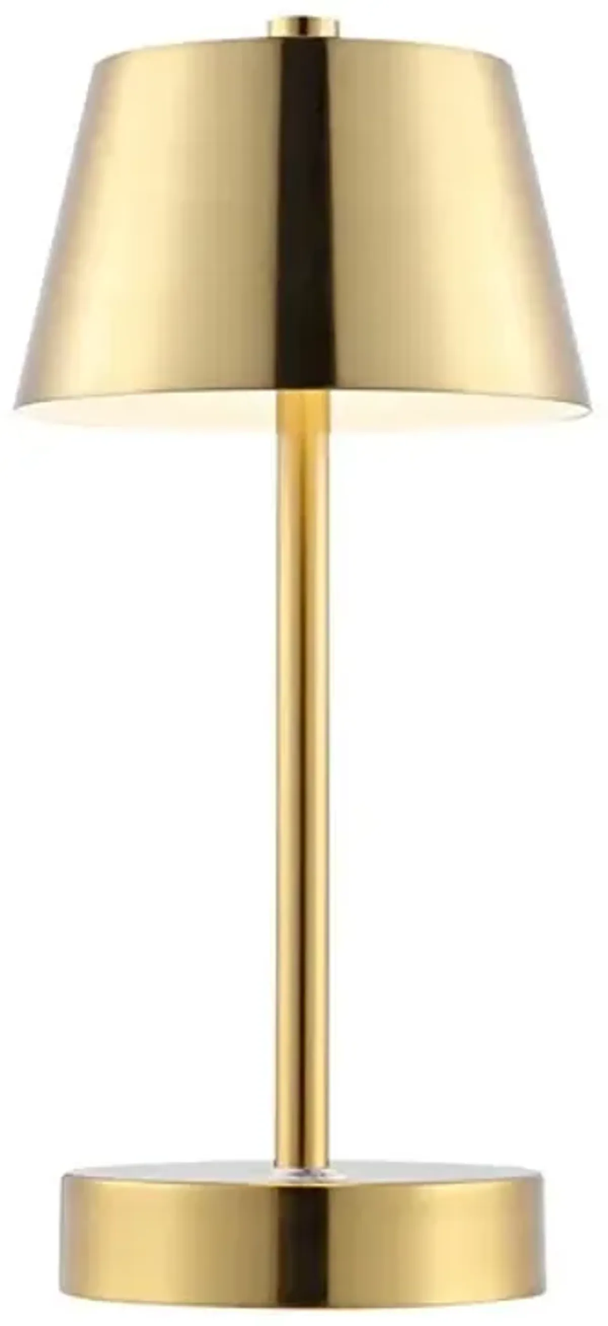 LAITA, 11 INCH, BRASS, IRON, RECHARGEABLE LED TABLE LAMP?