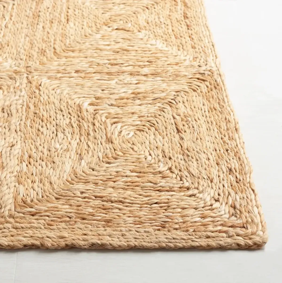 NATURAL FIBER 480 NATURAL 6' x 6' Square Square Rug