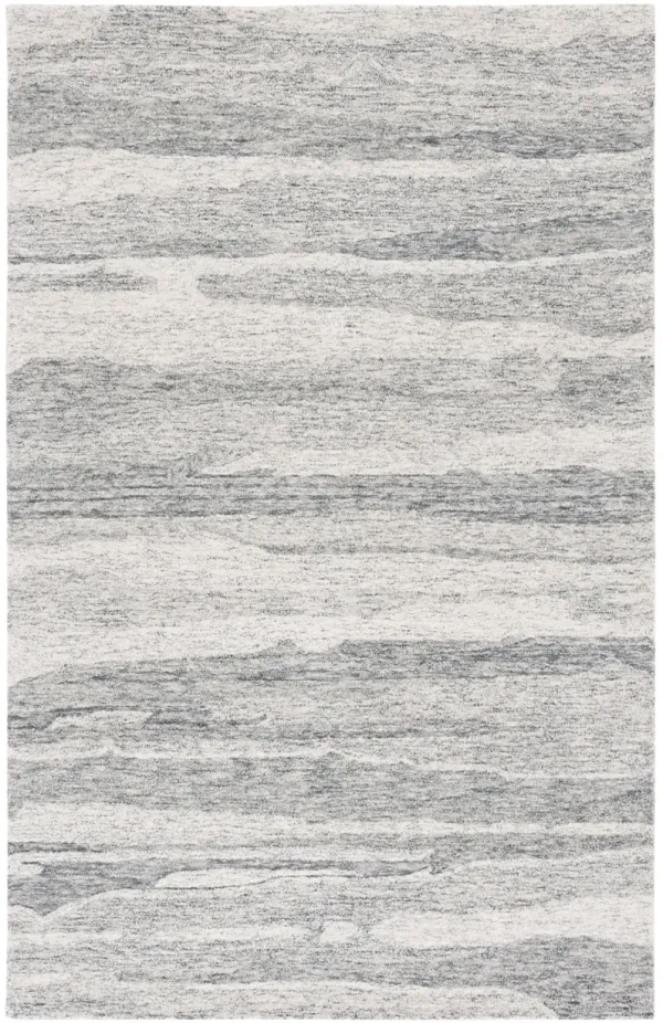 EBONY Hand Tufted 3' x 5' area rug