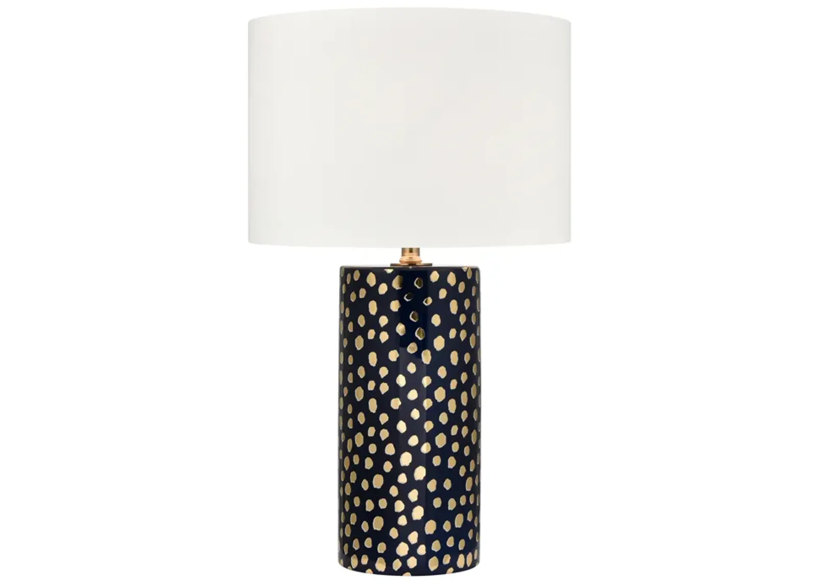 Signe 26'' High 1-Light Table Lamp - Navy - Includes LED Bulb