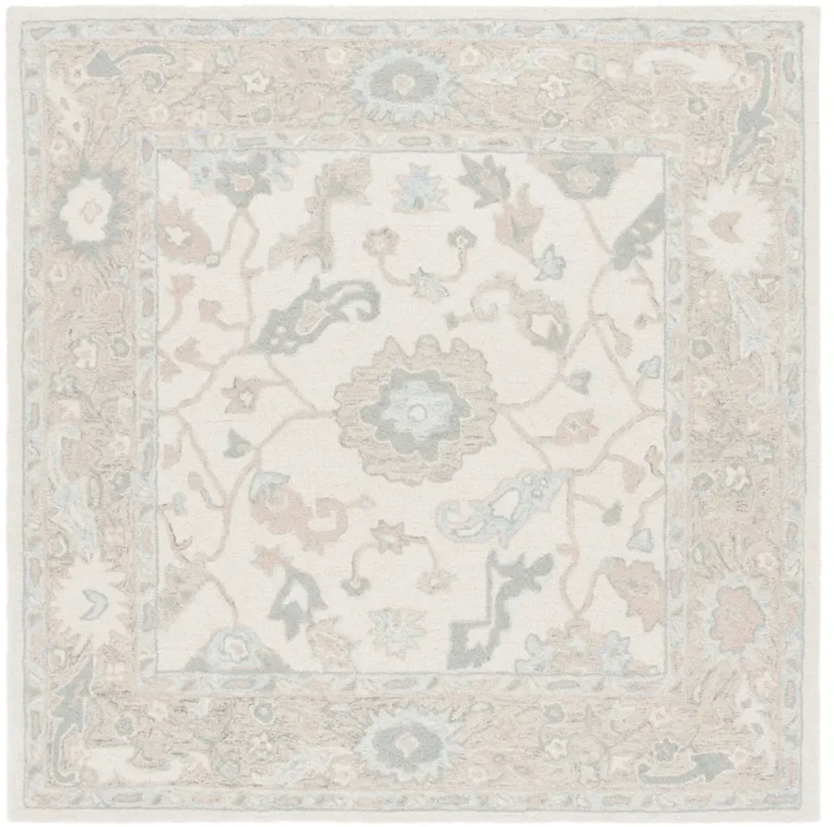 EBONY Hand Tufted 6' x 6' Square area rug