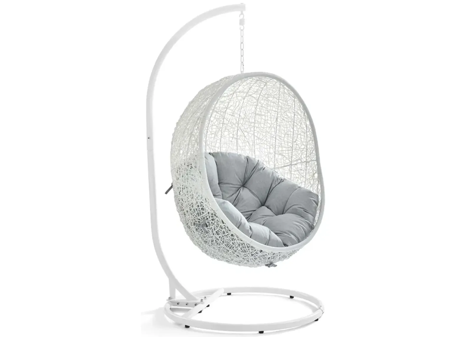 Hide Outdoor Patio Swing Chair With Stand