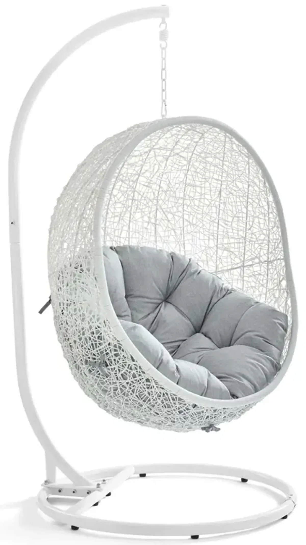 Hide Outdoor Patio Swing Chair With Stand