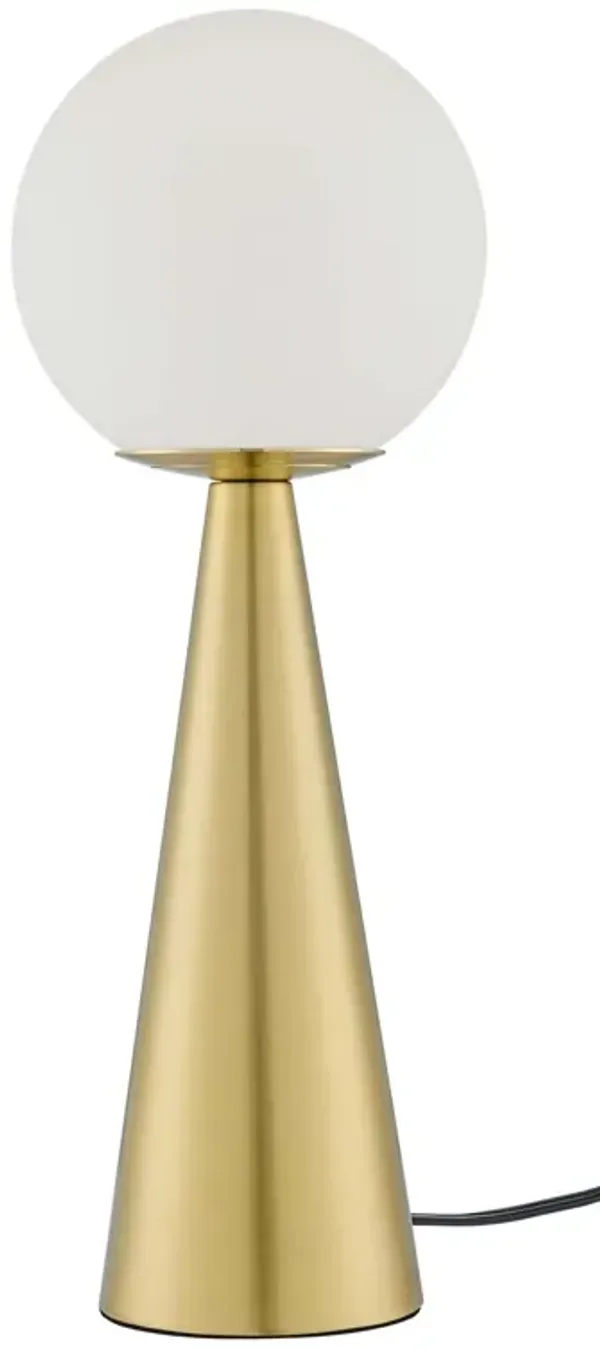 Apex Glass Globe Glass Table Lamp