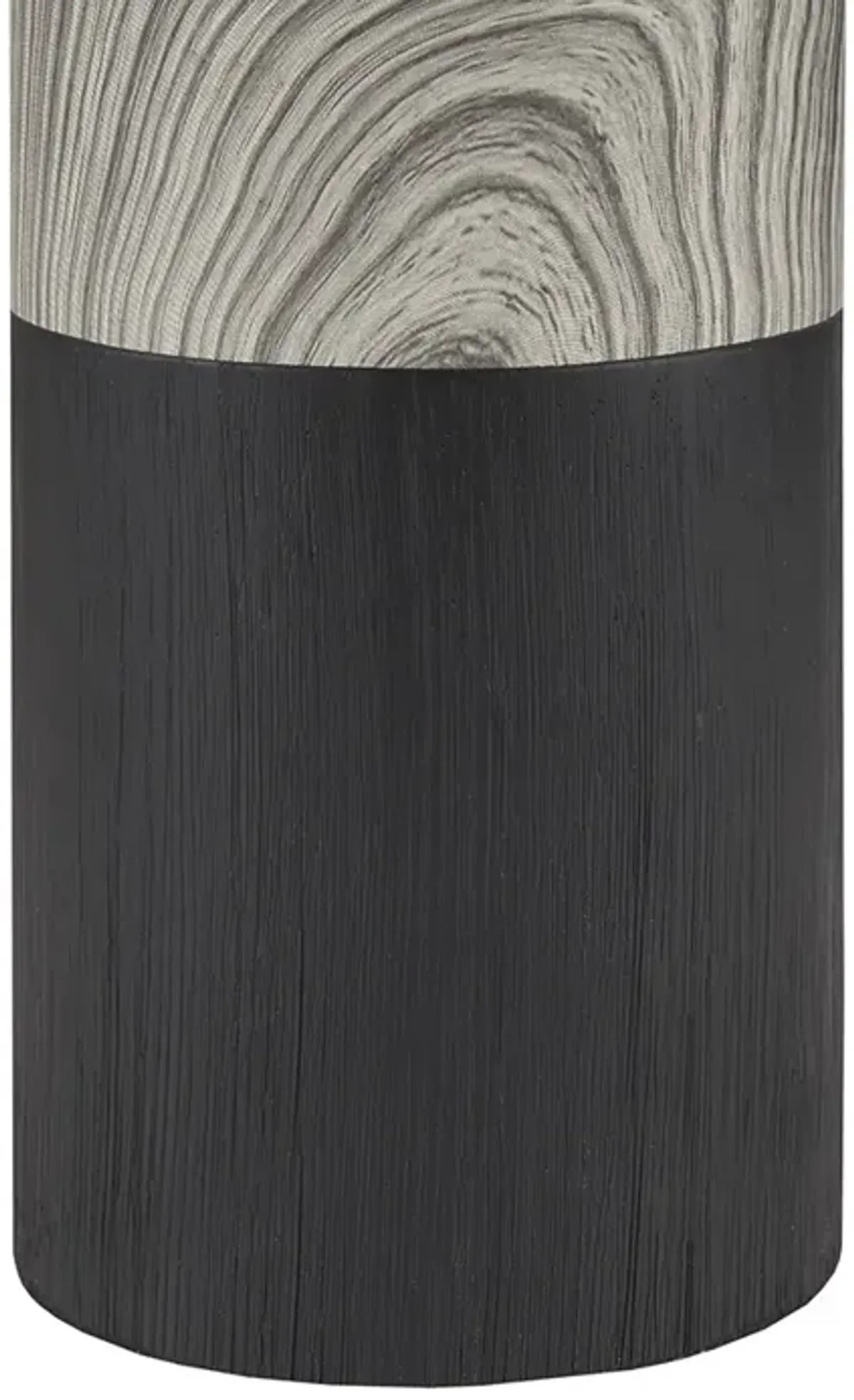 510 Design Nicolo Black Textured Ceramic Table Lamp