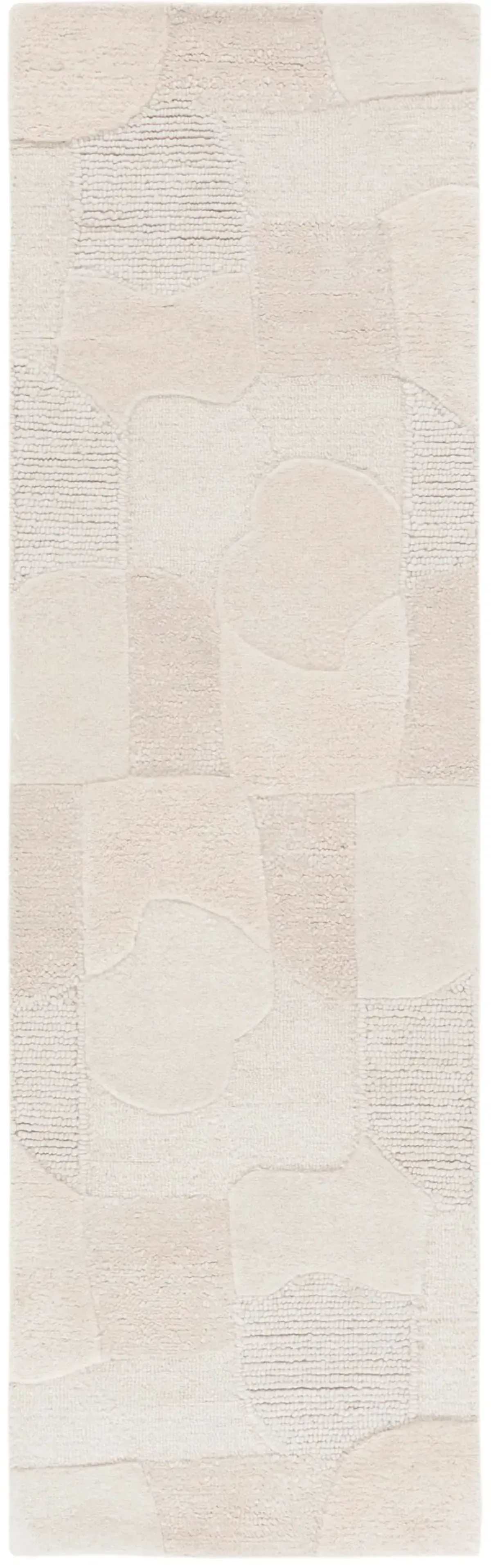 MANHATTAN 577 IVORY  2'-3' x 8' Runner Rug