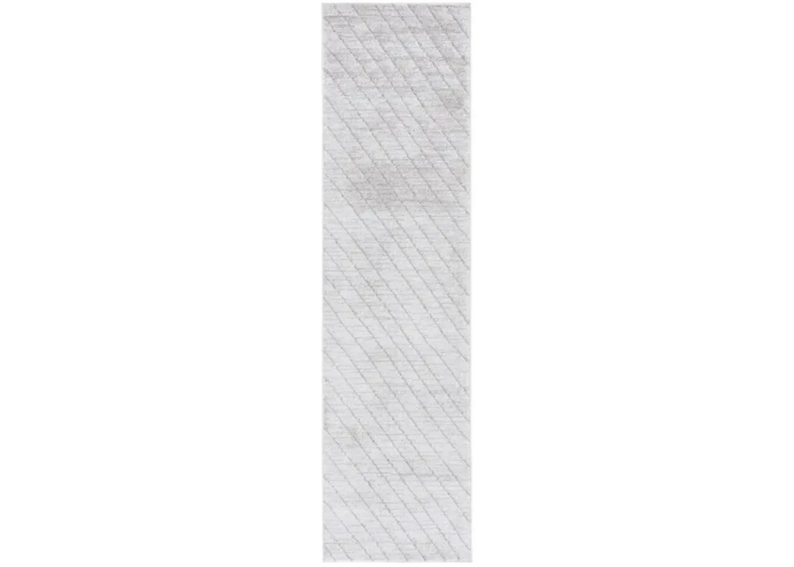 NEPTUNE 850 Grey 2'-2' X 8' Runner Rug