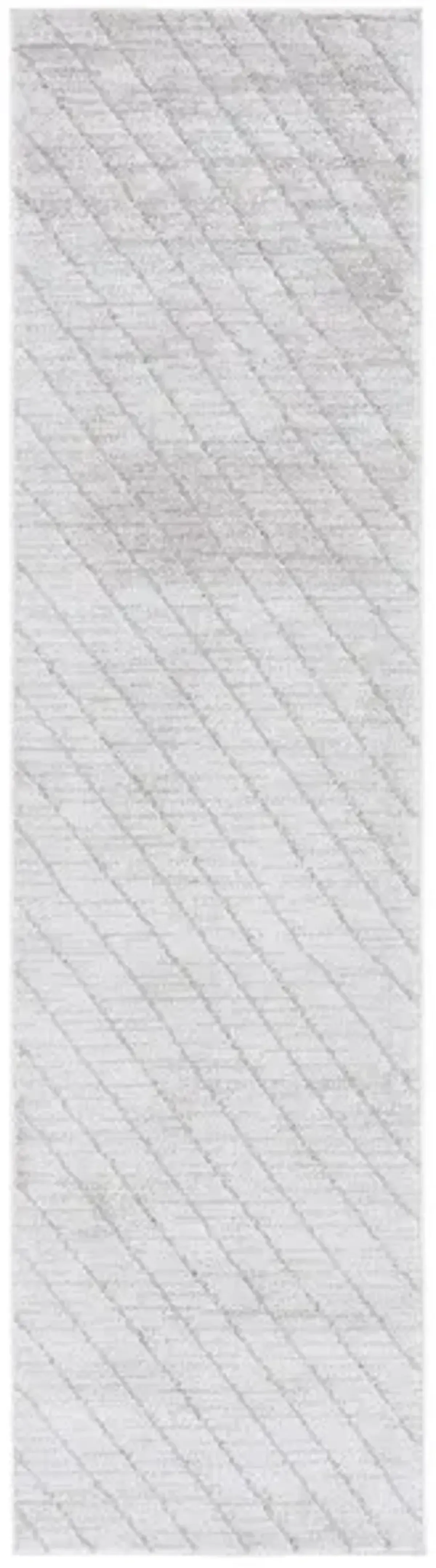 NEPTUNE 850 Grey 2'-2' X 8' Runner Rug