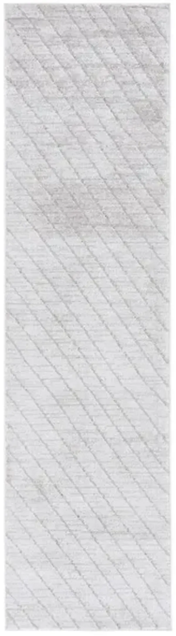 NEPTUNE 850 Grey 2'-2' X 8' Runner Rug