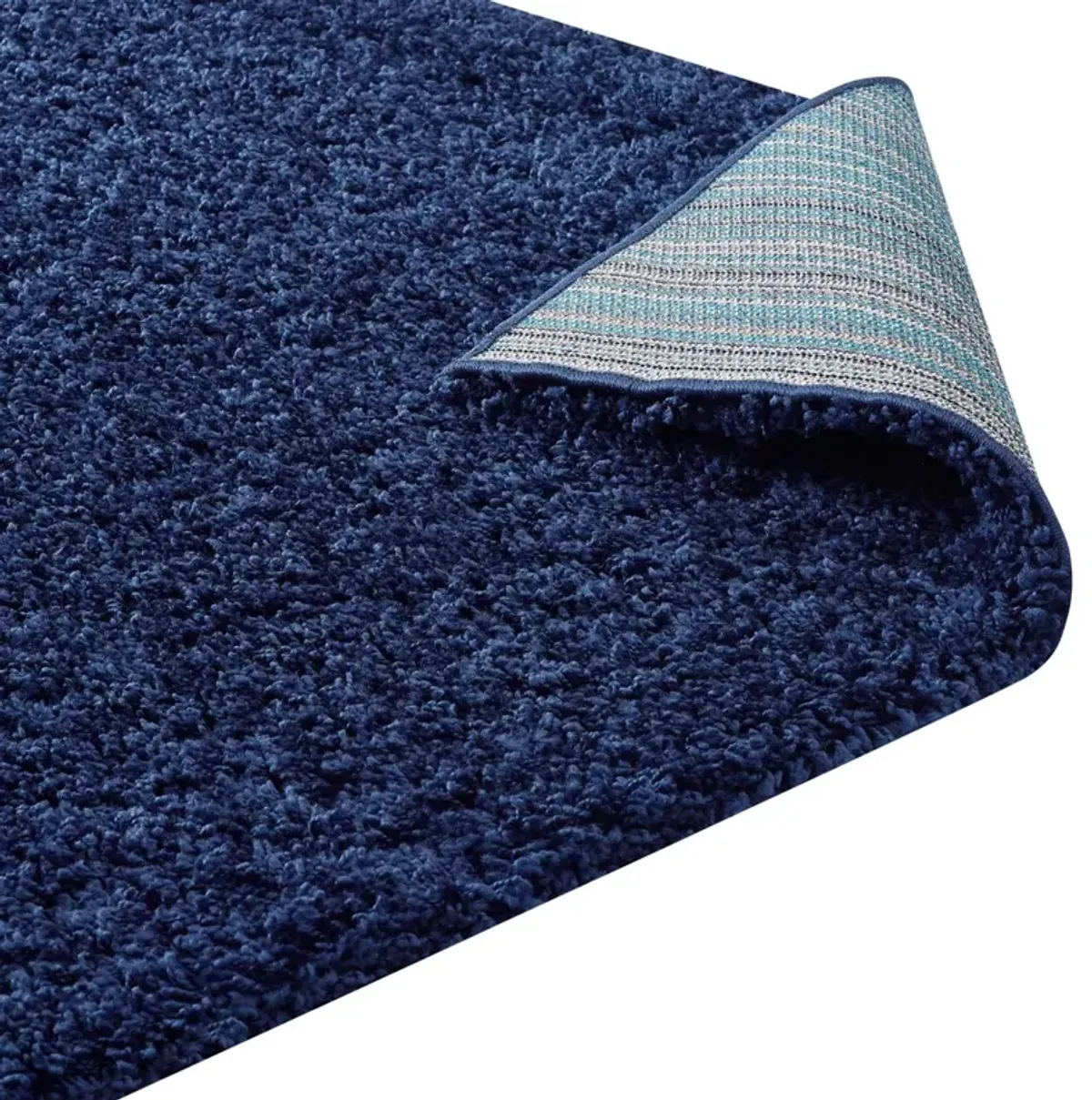 Enyssa Solid 5x8 Shag Area Rug