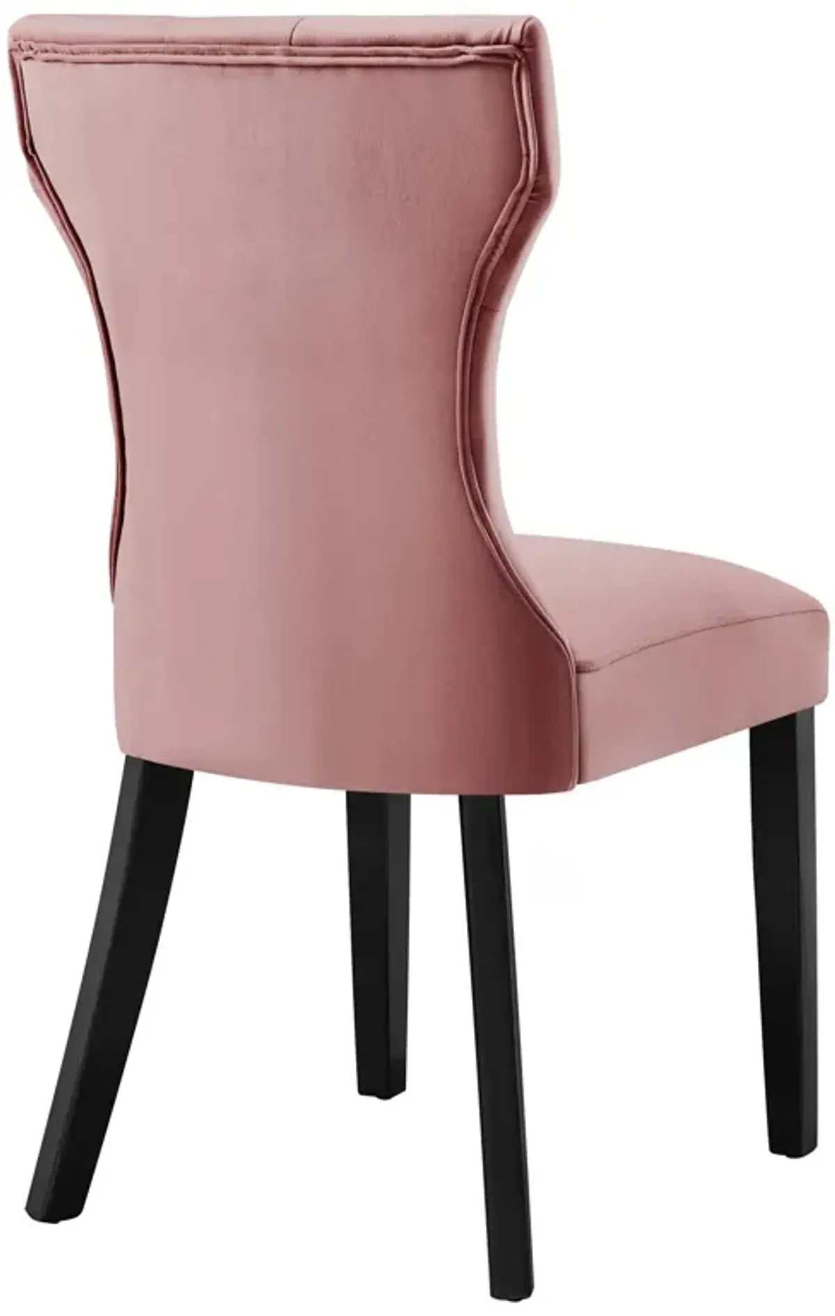 Silhouette Performance Velvet Dining Chairs - Set of 2