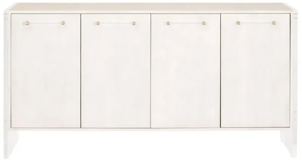 Sonia Shagreen Media Sideboard