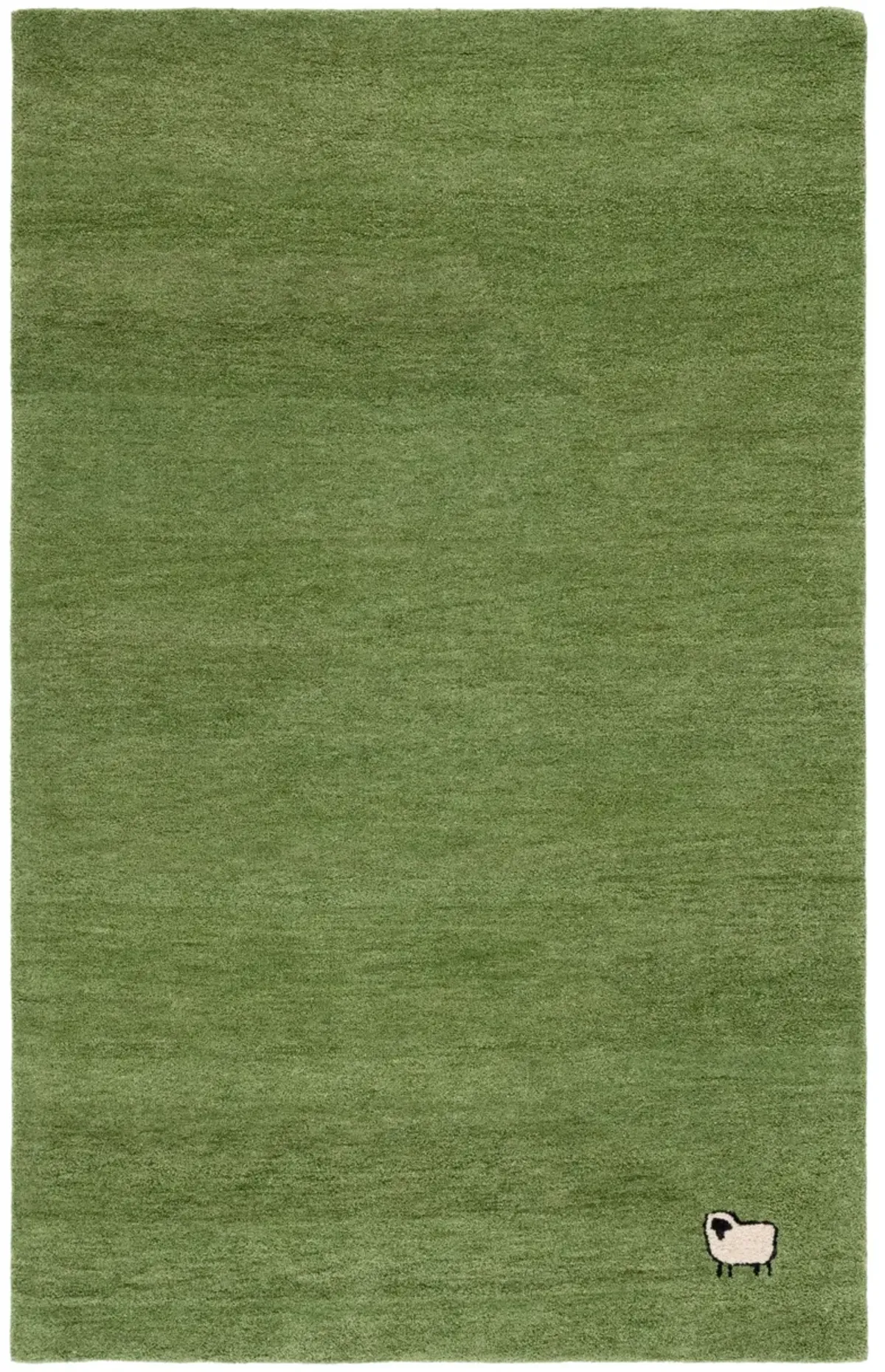 HIMALAYA 451 GREEN 4' x 6' Small Rectangle Rug