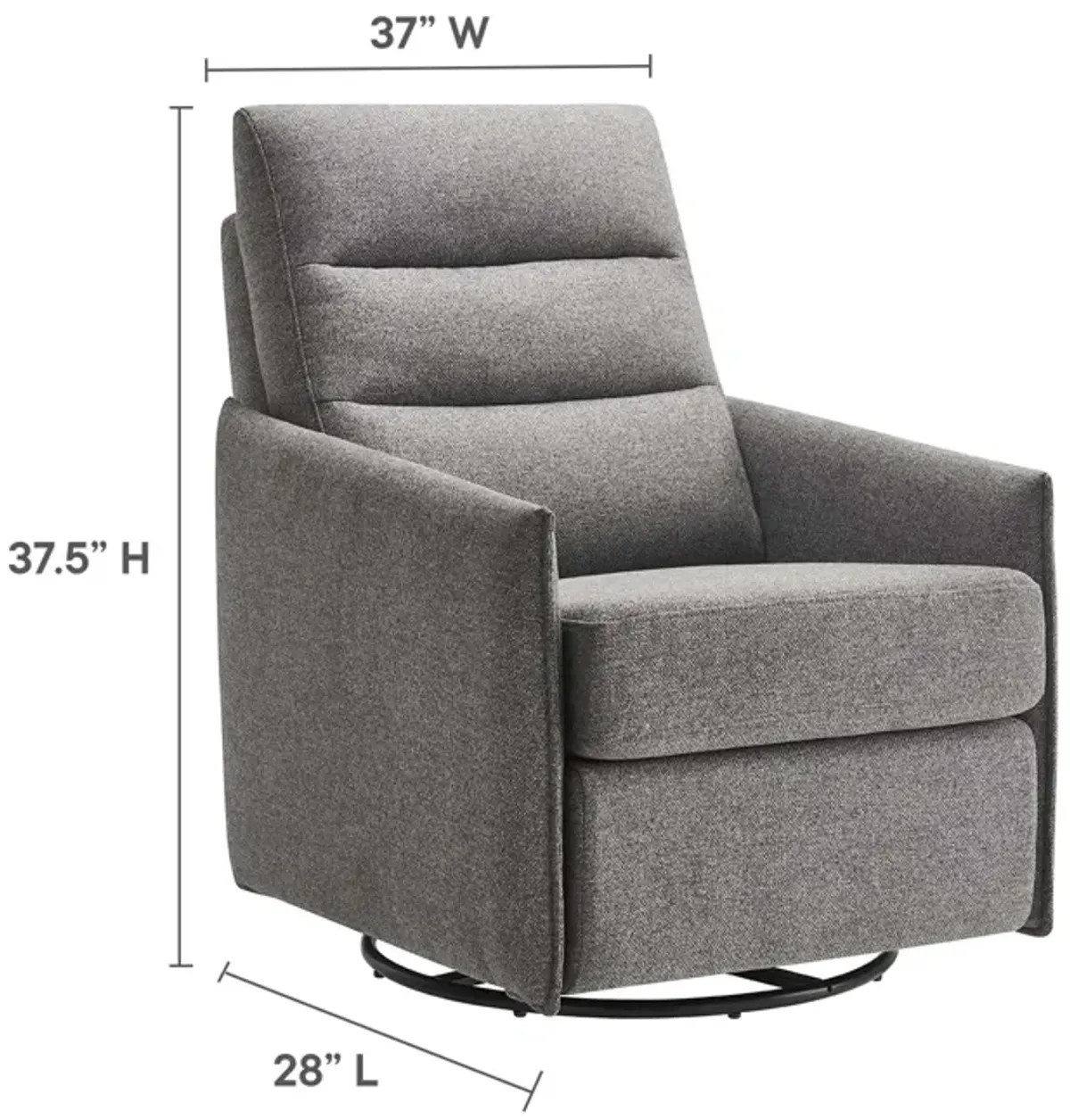 Etta Upholstered Fabric Lounge Chair by Modway